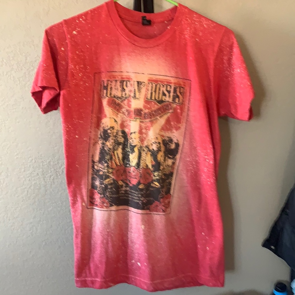Guns N Roses bleached out band T-shirt